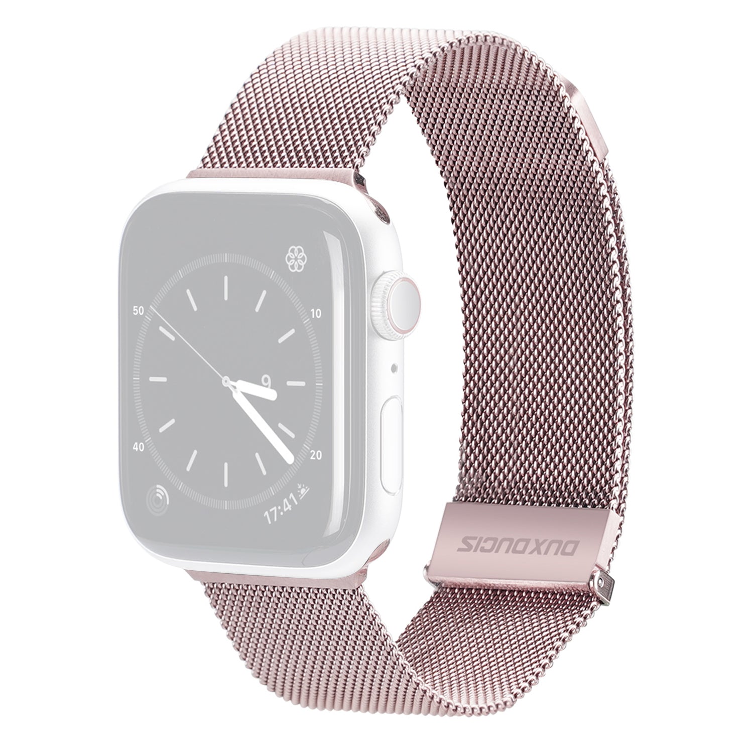 DUX DUCIS For Apple Watch Series 9 8 7 41mm/6 5 4 SE (2023) SE (2022) SE 40mm/Series 3 2 1 38mm Watch Band - Pink DUX DUCIS For Apple Watch Series 9 8 7 41mm/6 5 4 SE (2023) SE (2022) SE 40mm/Series 3 2 1 38mm Watch Band - Pink